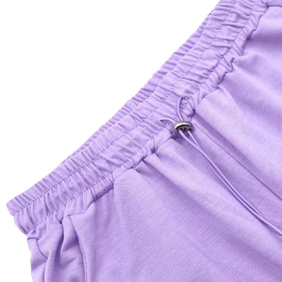 Women’s Fall Solid Zipper Pants Two Piece Set - Picture 6 of 8